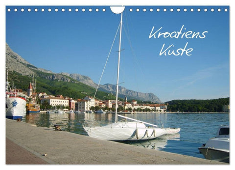 Kroatiens Küste (Wandkalender 2027 DIN A4 quer), CALVENDO Monatskalender