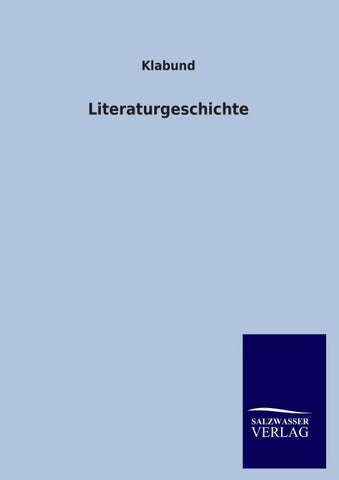 Literaturgeschichte