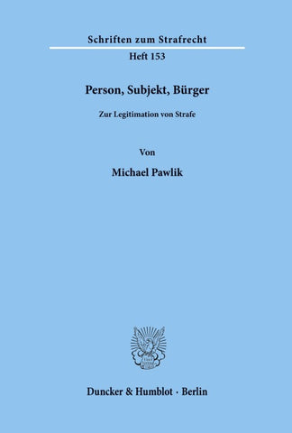 Person, Subjekt, Bürger.