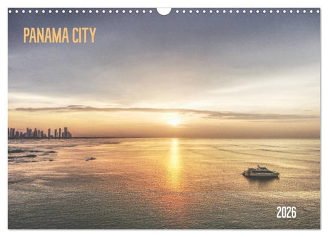 Panama City (Wandkalender 2026 DIN A3 quer), CALVENDO Monatskalender