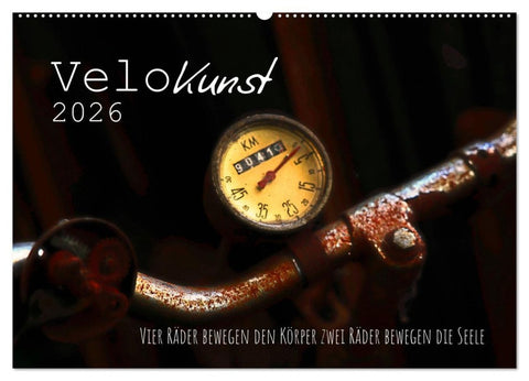 Velo Kunst (Wandkalender 2026 DIN A2 quer), CALVENDO Monatskalender