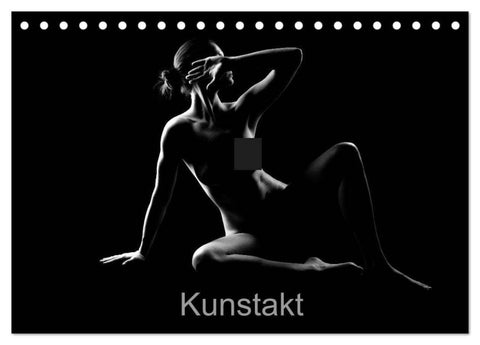 Kunstakt (Tischkalender 2026 DIN A5 quer), CALVENDO Monatskalender