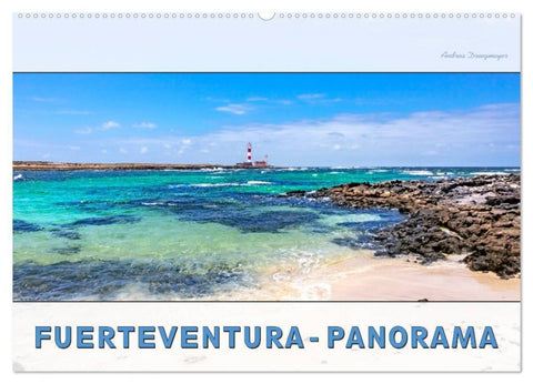 FUERTEVENTURA-PANORAMA (Wandkalender 2027 DIN A2 quer), CALVENDO Monatskalender