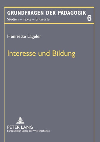 Interesse und Bildung