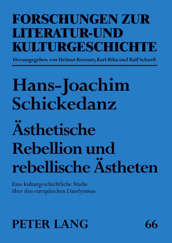 Ästhetische Rebellion und rebellische Ästheten