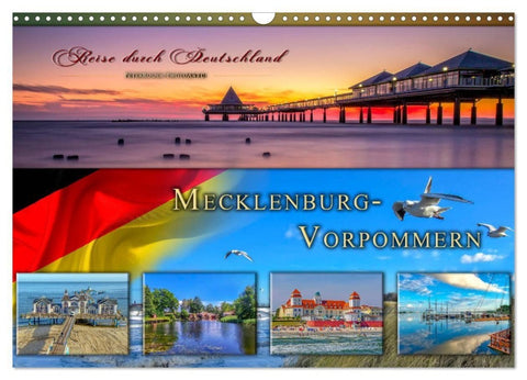 Reise durch Deutschland - Mecklenburg-Vorpommern (Wandkalender 2027 DIN A3 quer), CALVENDO Monatskalender