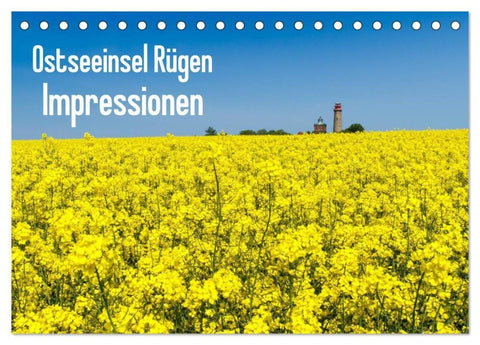 Ostseeinsel Rügen Impressionen (Tischkalender 2027 DIN A5 quer), CALVENDO Monatskalender