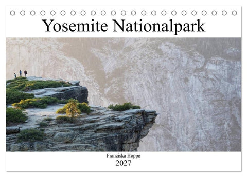 Yosemite Nationalpark (Tischkalender 2027 DIN A5 quer), CALVENDO Monatskalender