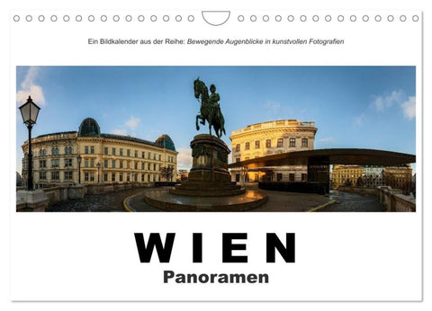 Wien Panoramen (Wandkalender 2027 DIN A4 quer), CALVENDO Monatskalender