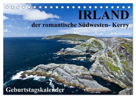 Irland - der romantische Südwesten - Kerry (Tischkalender 2027 DIN A5 quer), CALVENDO Monatskalender