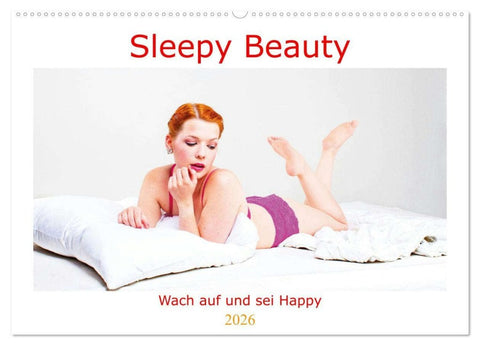 Sleepy Beauty (Wandkalender 2026 DIN A2 quer), CALVENDO Monatskalender