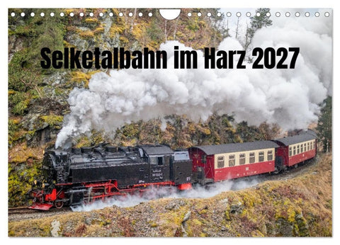 Selketalbahn im Harz (Wandkalender 2027 DIN A4 quer), CALVENDO Monatskalender