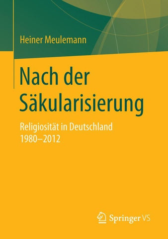 Nach der Säkularisierung