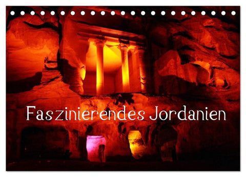 Faszinierendes Jordanien (Tischkalender 2027 DIN A5 quer), CALVENDO Monatskalender