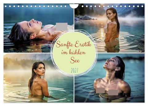 Sanfte Erotik im kühlen See (Wandkalender 2027 DIN A4 quer), CALVENDO Monatskalender