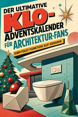Der ultimative Klo-Adventskalender für Architektur-Fans