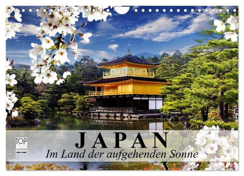 Japan. Im Land der aufgehenden Sonne (Wandkalender 2027 DIN A4 quer), CALVENDO Monatskalender
