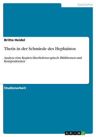 Thetis in der Schmiede des Hephaistos