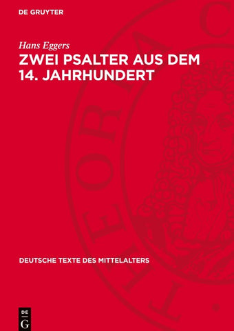 Zwei Psalter aus dem 14. Jahrhundert
