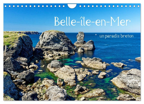 Belle-île-en-Mer - un paradis breton (Calendrier mural 2026 DIN A4 vertical), CALVENDO calendrier mensuel