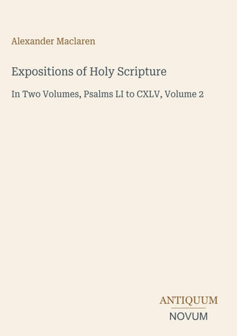 Expositions of Holy Scripture