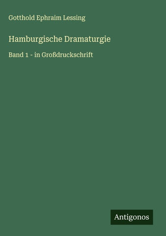 Hamburgische Dramaturgie