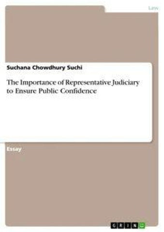 The Importance of Representative Judiciary to Ensure Public Confidence