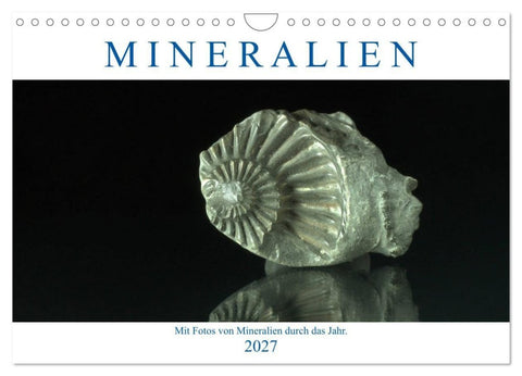 Mineralien (Wandkalender 2027 DIN A4 quer), CALVENDO Monatskalender