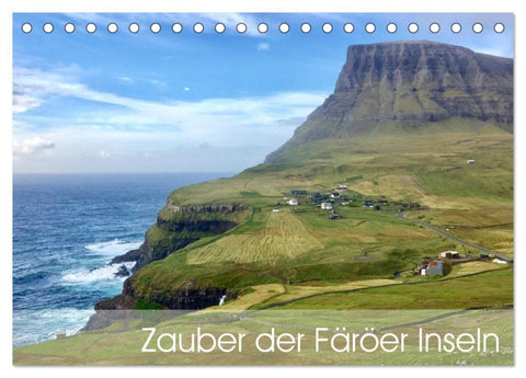 Zauber der Färöer Inseln (Tischkalender 2027 DIN A5 quer), CALVENDO Monatskalender