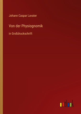 Von der Physiognomik