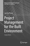 Project Management for the Built Environment