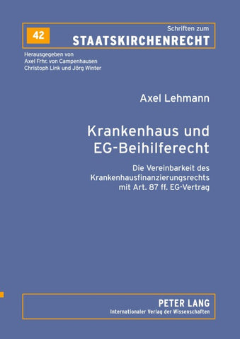Krankenhaus und EG-Beihilferecht