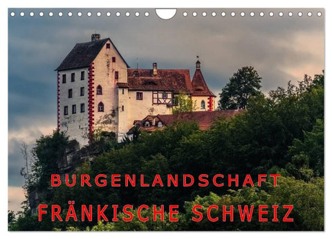 Burgenlandschaft Fränkische Schweiz (Wandkalender 2027 DIN A4 quer), CALVENDO Monatskalender