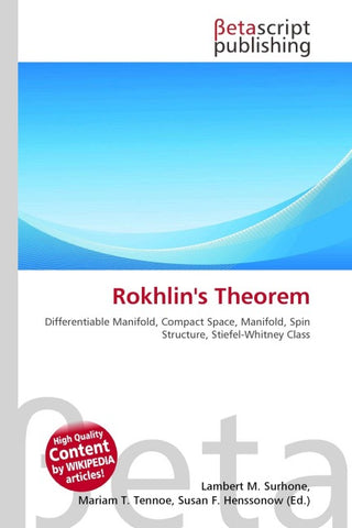 Rokhlin''s Theorem