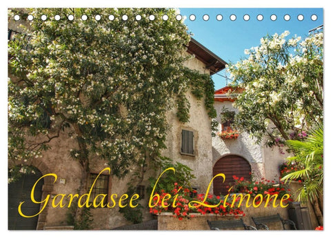 Gardasee bei Limone (Tischkalender 2026 DIN A5 quer), CALVENDO Monatskalender