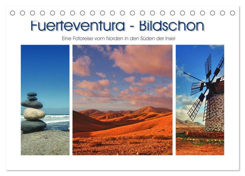 Fuerteventura - Bildschön (Tischkalender 2026 DIN A5 quer), CALVENDO Monatskalender