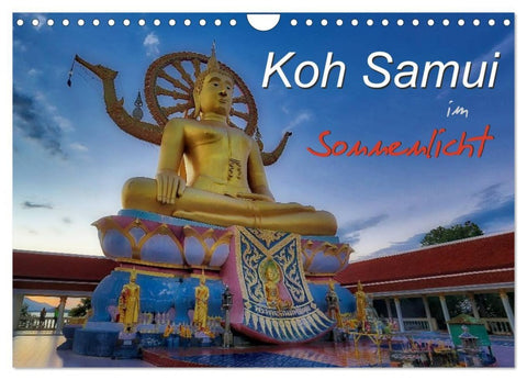 Koh Samui im Sonnenlicht (Wandkalender 2026 DIN A4 quer), CALVENDO Monatskalender