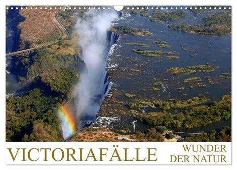 VICTORIAFÄLLE Wunder der Natur (Wandkalender 2026 DIN A3 quer), CALVENDO Monatskalender