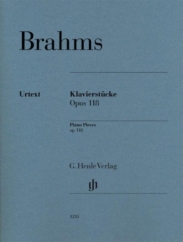 Johannes Brahms - Klavierstücke op. 118