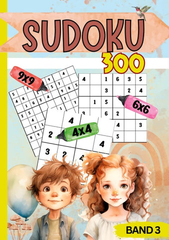 Sudoku für Kinder- 300 Sudokus