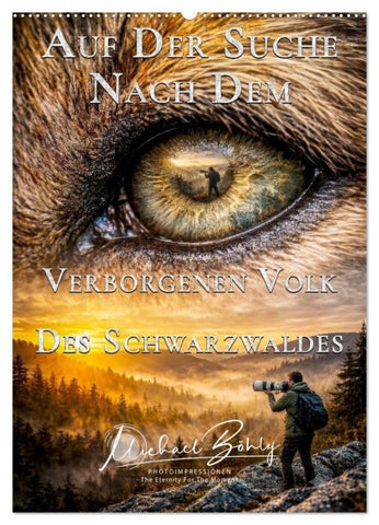 Das Verborgene Volk Des Schwarzwaldes (Wandkalender 2027 DIN A2 hoch), CALVENDO Monatskalender