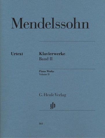 Felix Mendelssohn Bartholdy - Klavierwerke, Band II