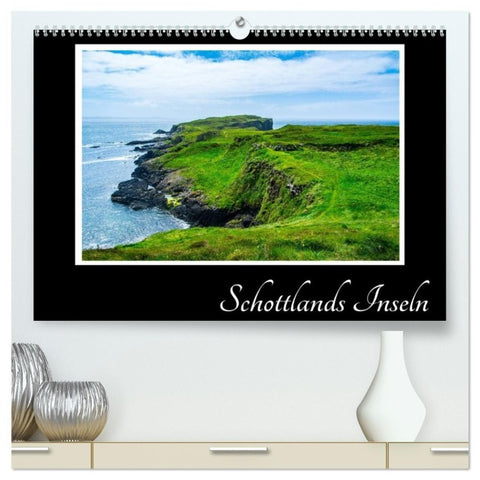 Schottlands Inseln (hochwertiger Premium Wandkalender 2027 DIN A2 quer), Kunstdruck in Hochglanz