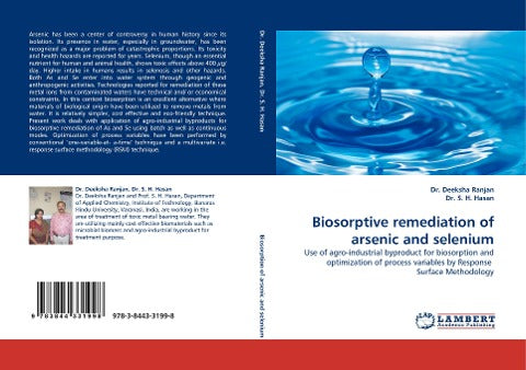 Biosorptive remediation of arsenic and selenium