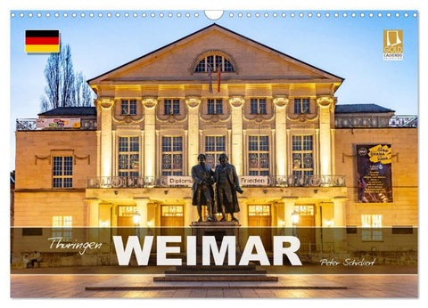 Thüringen - Weimar (Wandkalender 2027 DIN A3 quer), CALVENDO Monatskalender