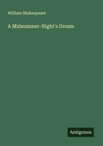 A Midsummer-Night's Dream
