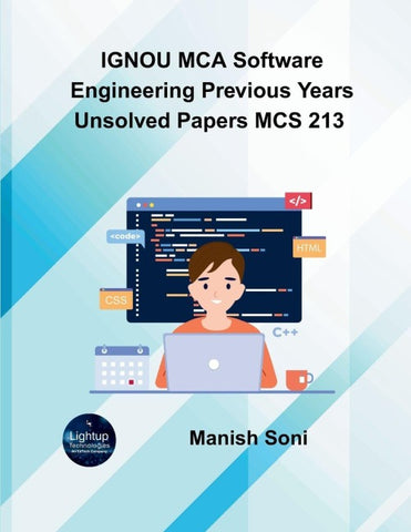 IGNOU MCA Software Engineering Previous Years Unsolved Papers MCS 213