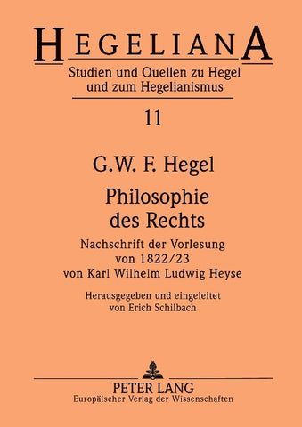 Philosophie des Rechts