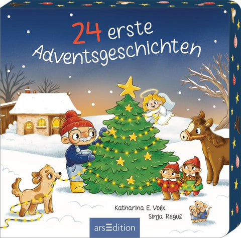 24 erste Adventsgeschichten