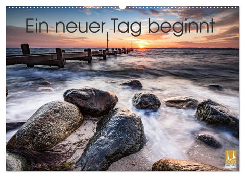 Ein neuer Tag beginnt (Wandkalender 2026 DIN A2 quer), CALVENDO Monatskalender